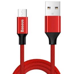 Дата-кабель Baseus CAMYW-B09 1.5m USB(тато) - microUSB(тато) Red
