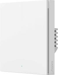 Вимикач Aqara WS-EUK01 настінний без нейтралі, 1-клавіша