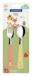 Набор детских столовых приборов Tramontina Baby Friends 23797/905 2 предмета