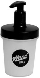 Дозатор для мила HEREVIN Hands Soap 124000-002 Black White