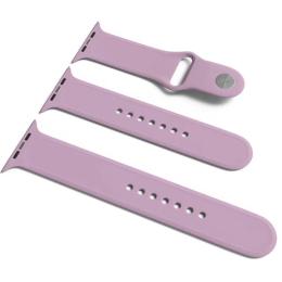 Ремінець для смарт-годинника EpiK для Apple Watch Sport Band 42/44 (S/M and M/L) 3pcs Ліловий/Lilac Pride (00