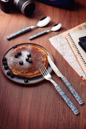 Набір столових приборів TRAMONTINA Bliss Light Gray 16 предметів (6710780)