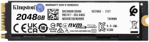 Внутрішній SSD диск Kingston KC3000 (SKC3000D/2048G) 2TB