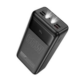 Зовнішній портативний акумулятор Hoco DB81A Apollo fully compatible power bank 50 000mAh Black PD65W (6942007637756)