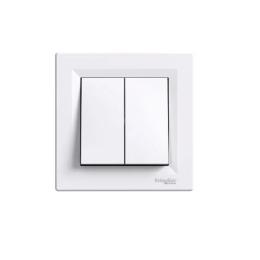 Вимикач Schneider Electric Asfora EPH0300121 2-клавішний