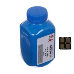 Принтерний тонер AHK Samsung CLX-3160FN 58г Cyan 1500220 і чіп