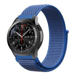 Ремінець для смарт-годинника BeCover Nylon Style для Honor MagicWatch 2/Huawei Watch 3 Pro Classic 46mm Blue