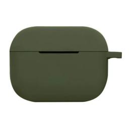 Чохол для навушників EpiK Apple Airpods Pro Silicone Case New with carabine Dark Olive