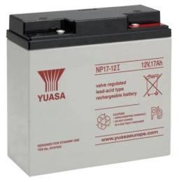 Акумулятор для ДБЖ Yuasa AGM 12V 17Ah Gray Black (NP17-12i)