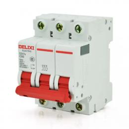 Автоматичний вимикач Proinstal Delixi HDBE DZ47S 3P 50A