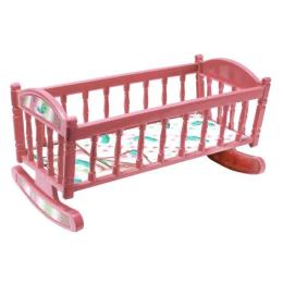 Іграшкові меблі для ляльок MToys S0013 Coral ліжечко для ляльки Барбі