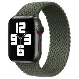 Ремінець для смарт-годинника EpiK Braided Solo Loop (AAA) для Apple watch 38mm/40mm 145mm (00000051878_1) Green