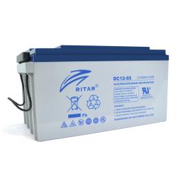 Акумулятор для ДБЖ Ritar 12V 65Ah (DC12-65) AGM