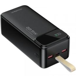 Зовнішній портативний акумулятор Choetech B731-ACBK 40000mAh Black 22,5W