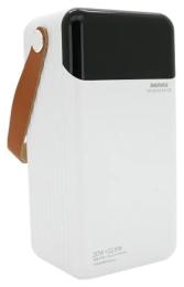 Зовнішній портативний акумулятор Remax RPP-565 Cabled Fast Charging 60000mAh (колір уточнювати, є чорні та білі)