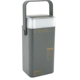 Зовнішній портативний акумулятор Remax RPP-596 40000mAh Gray (38801)