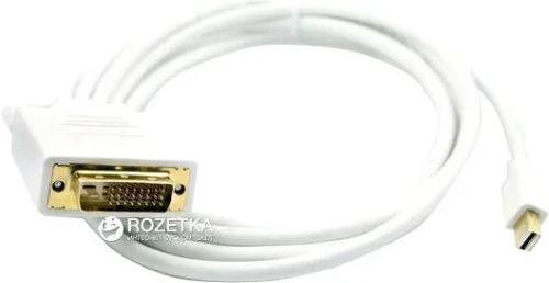 Відео-кабель VALUE S0197 Mini DisplayPort(тато)DVI(тато), 1,8m