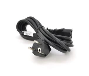 Кабель живлення Ritar PC-186 CEE7 - 17-C13, 3.0 m, 0.75 mm, 3 pin