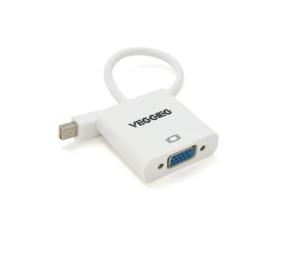 Перехідник VEGGIEG MV-W MiniDisplay Port (тато)  -  VGA (мама) 25cm White
