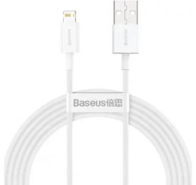 Дата-кабель Baseus Superior Series Fast Charging CALYS-C02 2m USB(тато) - Lightning(тато) White