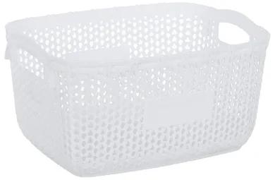 Кошик для білизни Violet House 1008 Віолетта White 5 л 20х26.5х13.5 см