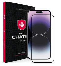 Захисне скло Neu Chatel Corning Gorilla Glass with Mesh for iPhone 14 Pro Max Front Black