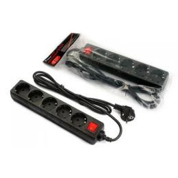 Мережевий фільтр FrimeCom FC-B2005W Black 3 B, 3 м, 5 розеток