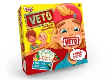 Настільна гра Danko Toys VETO-01-01U VETO (укр)