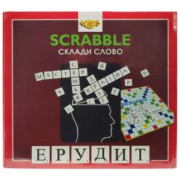 Настільна гра Мастер MKB0147 Склади слово. Ерудит. SCRABBLE