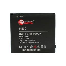 Акумулятор до телефону Extradigital HTC HD2 Black 800 mah