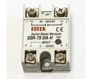 Реле Proinstal FQFER SSR-75DA твердотільне, 75А 24-380VAC