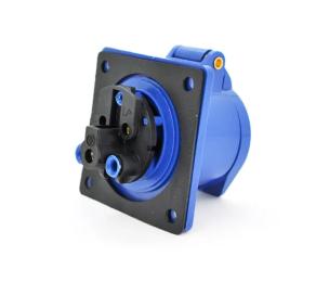 Розетка Proinstal SF-313 накладна, пряма, 3 полюси, 2Р+E, 16А, 380V, IP44