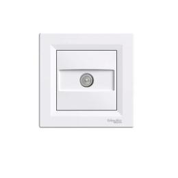 Розетка Schneider Electric Asfora EPH3200121 TV, кінцева