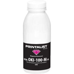 Принтерний тонер Printalist OKI C 5800 100г Magenta OKI-100-M-PL