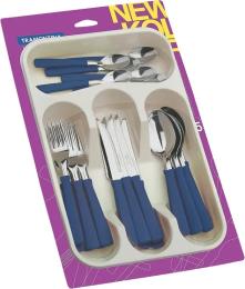 Набір столових приборів TRAMONTINA New Kolor 25 предметів (23198/175)