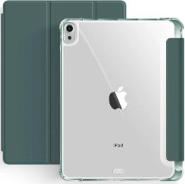 Чохол-книжка для планшета BeCover Soft Edge Apple iPad mini 6 2021 Dark Green з кріпленням Apple Pencil