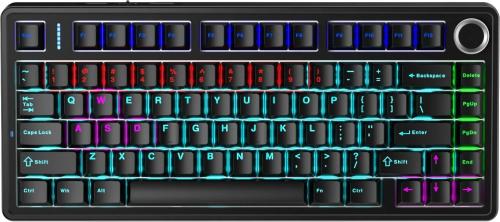 Клавіатура Aula F75 Keycap KRGD Blue Black USB (6948391202846) Eng/Ukr