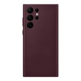 Чохол-накладка Samsung Leather Cover для Samsung Galaxy S908 S22 Ultra Bordo