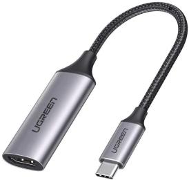 Перехідник Ugreen CM297 USB Type C (тато) - HDMI (мама) Gray