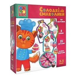 Настільна гра Vladi Toys VT1804-42 Солодкі ласощі