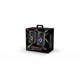 Акустична система Vinga SP-100 Black LED USB