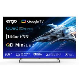 Телевізор Ergo 65MQD90 Game PRO Black 65