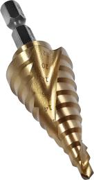 Свердло S&amp;R 109422101 4-22 мм, HSS-TiN, східчасте