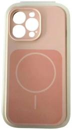 Чохол-накладка Infinity Silicone Case MagSafe Separat для Apple iPhone 13 Pro Pink