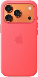 Чохол-накладка Infinity Silicone Case with Button, Animation &amp; MagSafe iPhone 17 Pro Bright Guava