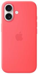 Чохол-накладка Infinity Silicone Case with Button, Animation &amp; MagSafe iPhone 17 Bright Guava