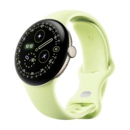 Смарт-годинник Google Pixel Watch 4 41mm LTE Champagne Gold Aluminum case / Lemongrass Active Band