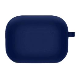 Чохол для навушників EpiK з мікрофіброю для навушників Airpods 4 Midnight Blue