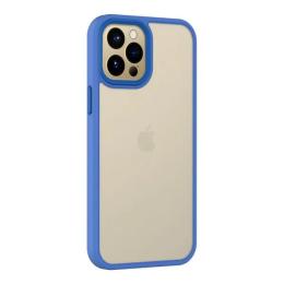 Чохол-накладка TPU TPU+PC Metal Buttons для iPhone 13 Pro Blue