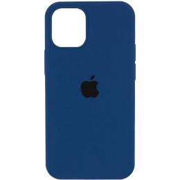 Чохол-накладка EpiK Silicone Case Full Protective (AA) для iPhone 13 Pro Max Navy